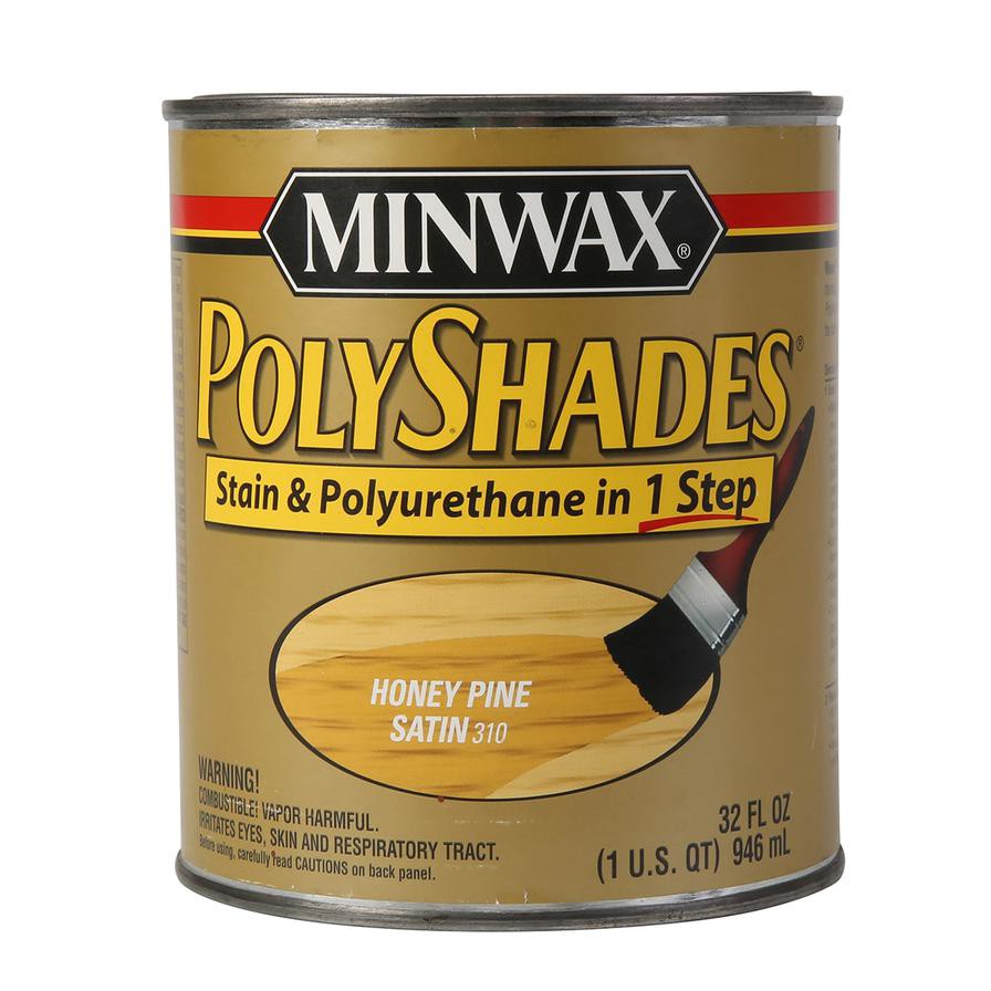 Minwax Polyshades Stain & Polyurethane (946 ml, Honey Pine)