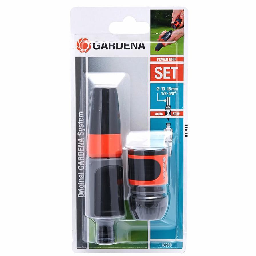 Gardena Stop N Spray Set (1.3 cm, Black/Orange)