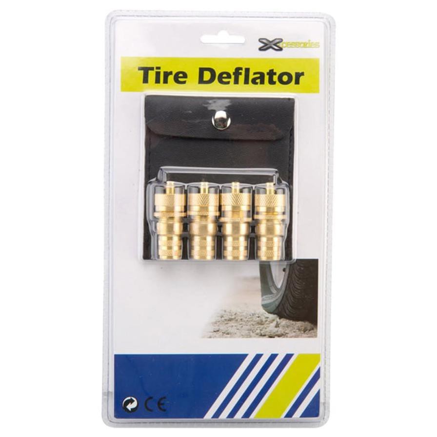 Xcessories Tire Deflator (19 x 2 x 12 cm, Pack of 4)