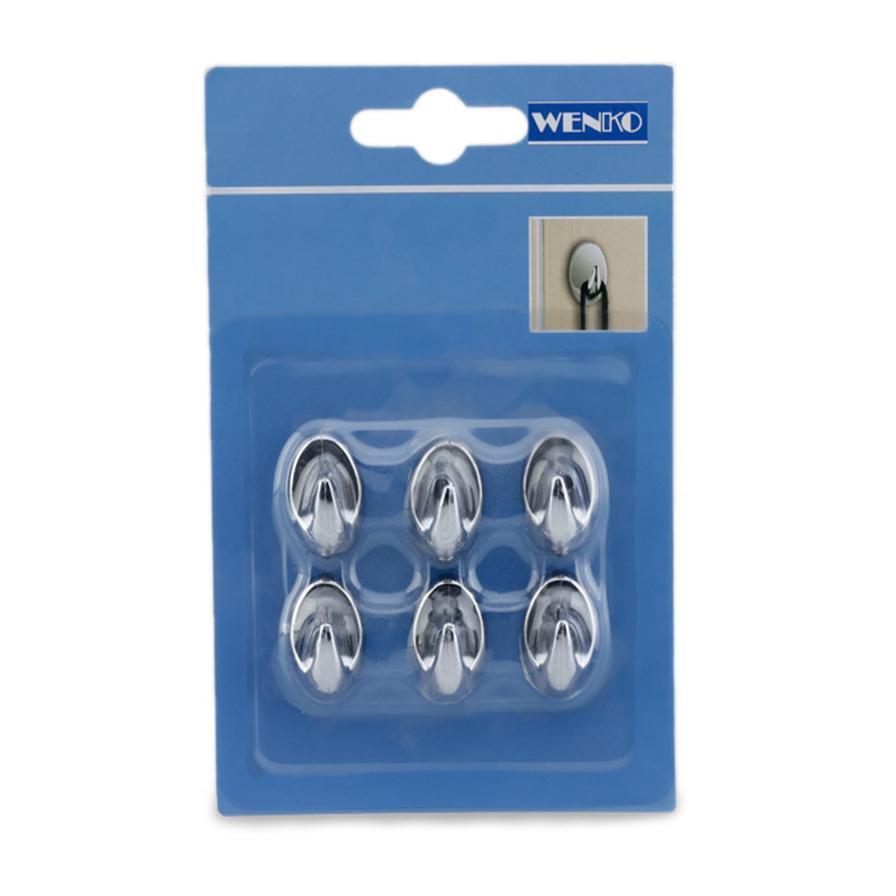 Wenko Midget Hooks (Pack of 6)