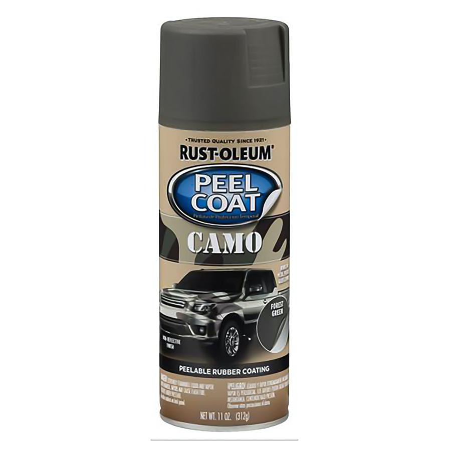 Rust-Oleum Peel Coat Spray Paint (312 gm Camo Forest Green)