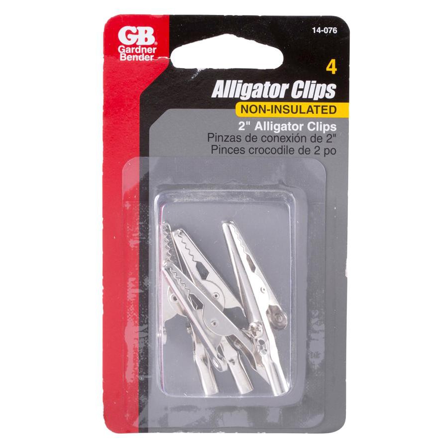 GB Gardner Bender Alligator Clip (Set of 4)