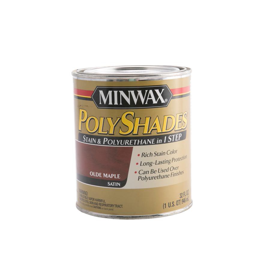 Minwax Polyshades Satin Indoor Stain & Polyurethane (946 ml, Olde Maple)