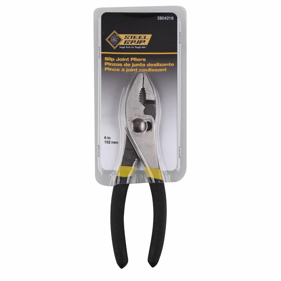 Steel Grip Carbon Steel Slip Joint Pliers (15 cm)