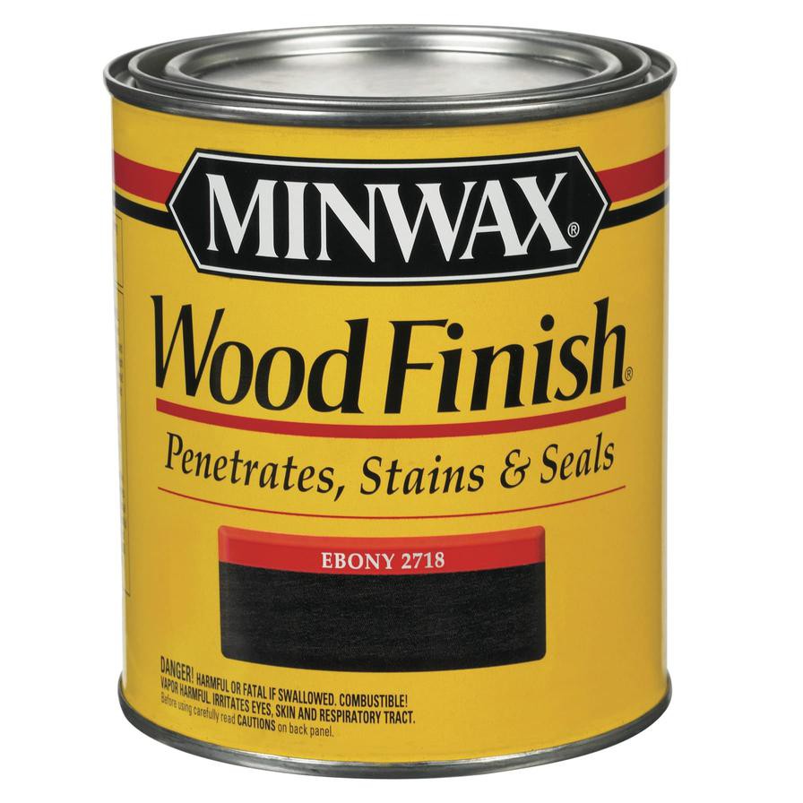 Minwax Wood Finish Penetrating Stain (946 ml, Ebony 2718)