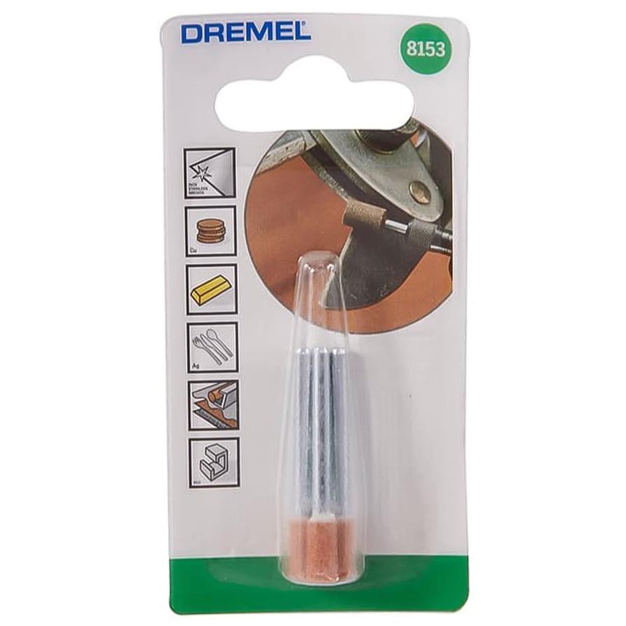 Dremel 8153 Aluminum Oxide Grinding Stone (4.8 mm, Pack of 3)