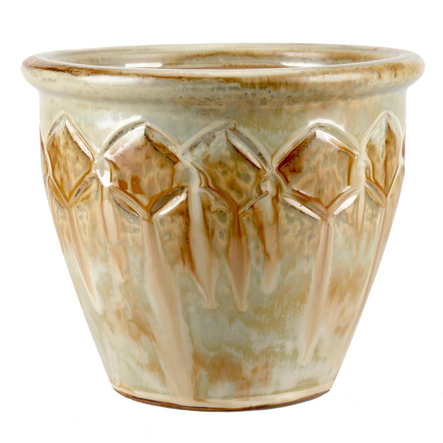 M.Star Planter Butter Ceramic Plant Pot (30 x 24.7 cm)