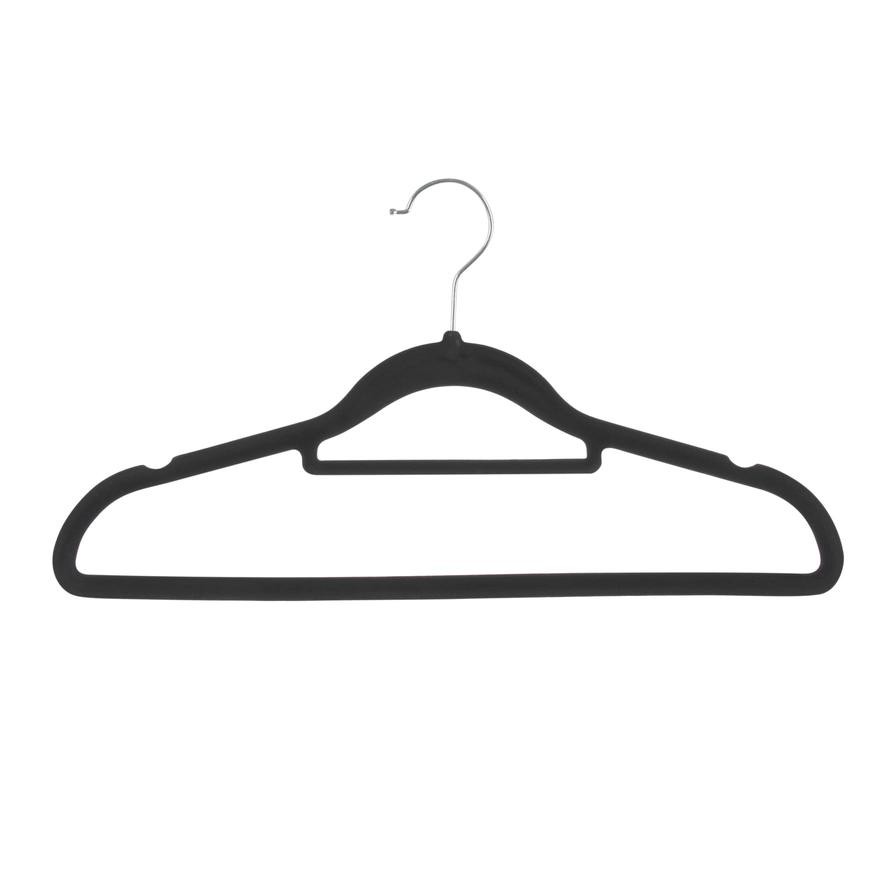 Plastic & Velvet Hanger Pack (39 x 1 x 20 cm, 3 Pc.)