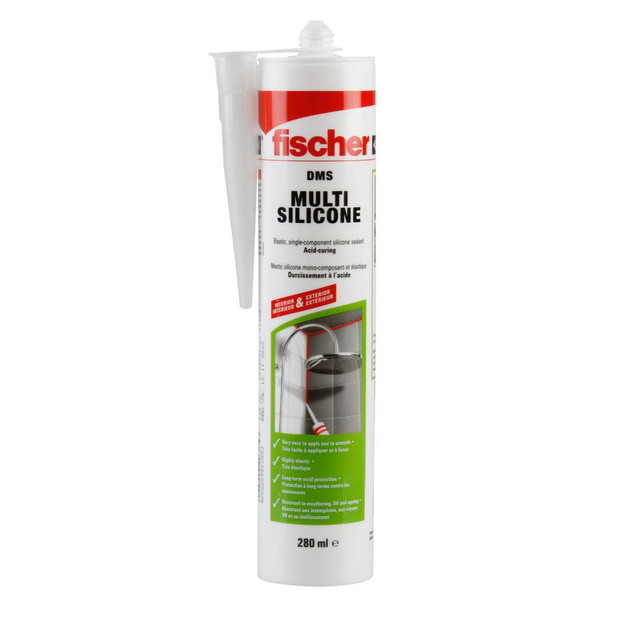 Fischer Multi-Silicone Sealant Standard DMS (280 ml)