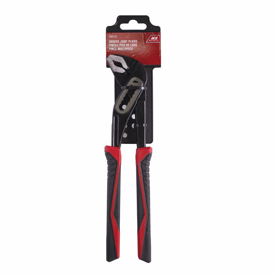 Ace Steel Groove Joint Pliers W/TPR Grip (25 cm)