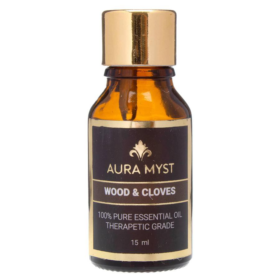 Aura Myst Essential Oil (15 ml, Wood & Cloves)