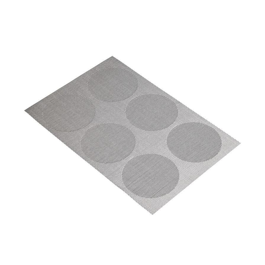 KitchenCraft Woven Spots Placemat (30 x 45 cm, Gray)