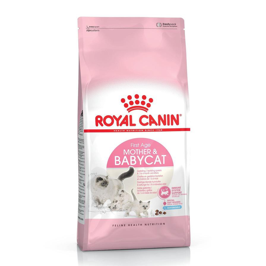 Royal Canin Mother & Babycat Dry Cat Food (Adult Cats/Kittens, 400 g)