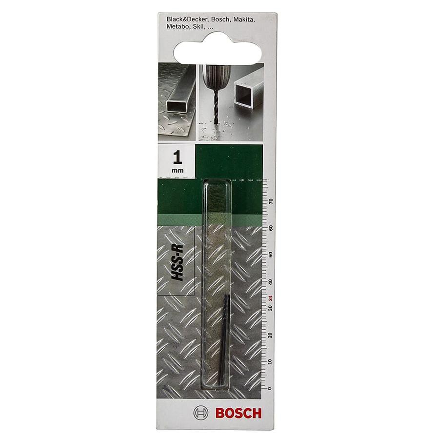 Bosch HSSR Metal Drill Bit with Chisel Edge (1 mm)