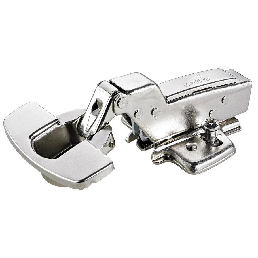 Hettich Sensys Nickel-Plated Steel Hinge with Damping Inlay (Silver)