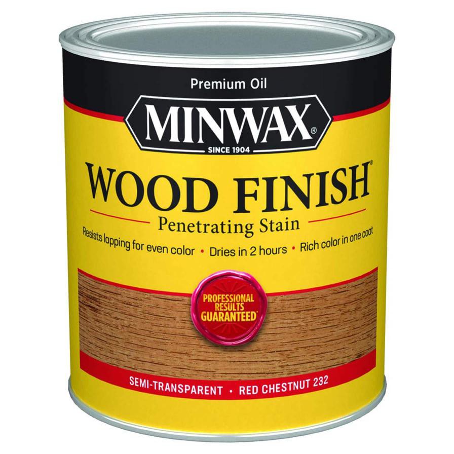 Minwax Wood Finish Penetrating Stain (946 ml, Red Chestnut 232)