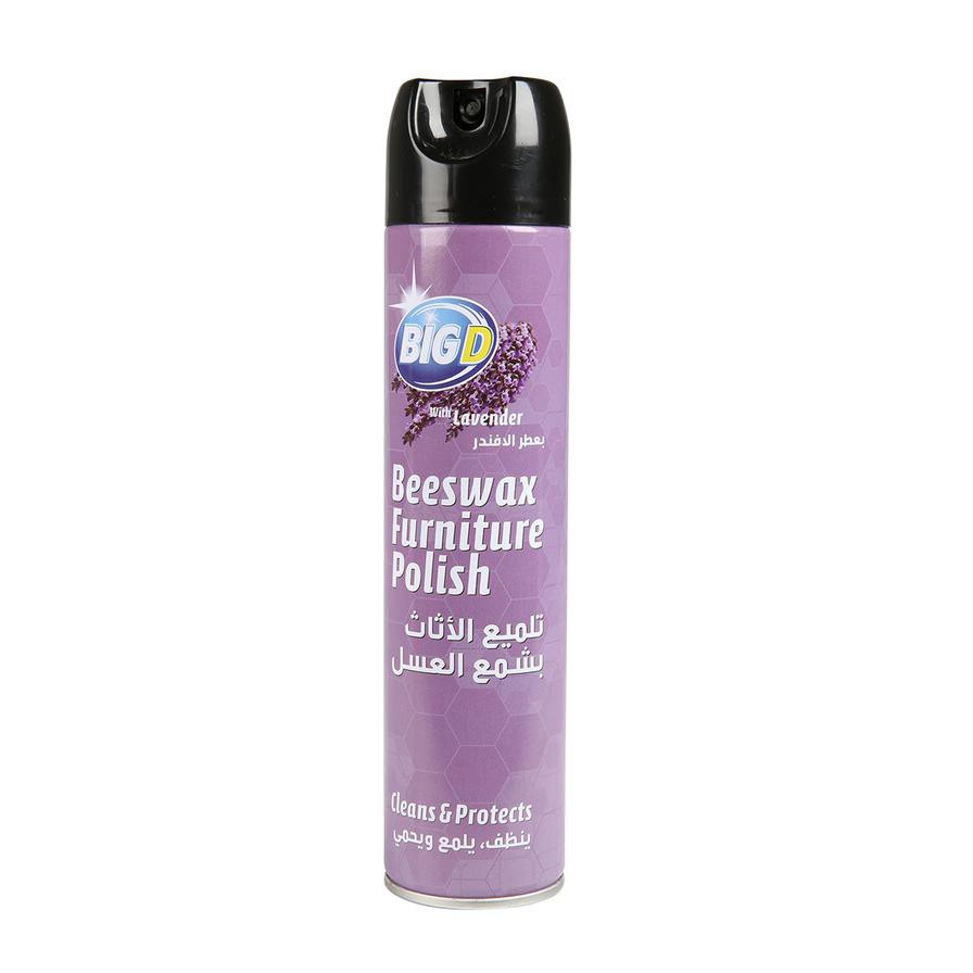 Big D Beeswax Furniture Polish (300 ml, Lavender)