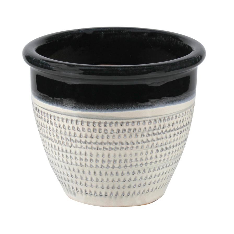 M.Planter Relief Ceramic Plant Pot (30 x 24.7 cm)