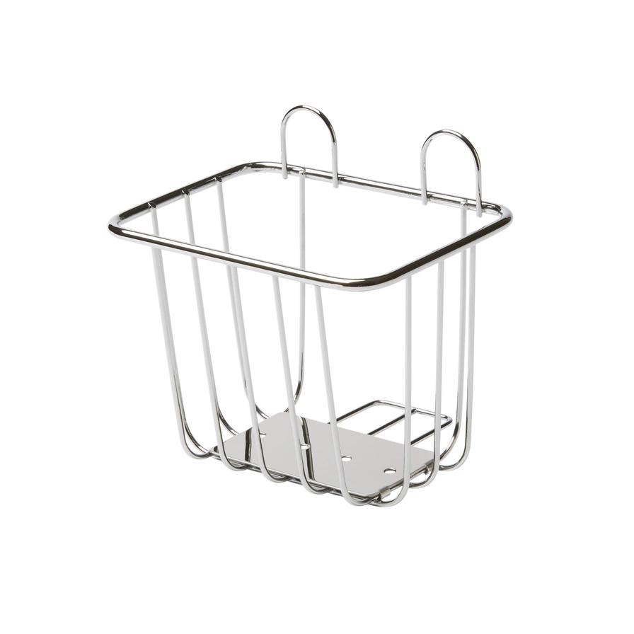 GoodHome Koros Steel Wired Bathroom Basket (145 x 140 x 115.3 mm)