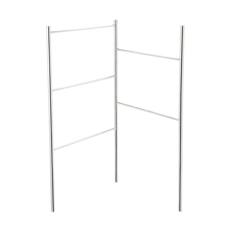 GoodHome Freestanding Steel Towel Rail (470 x 906 x 40 mm)