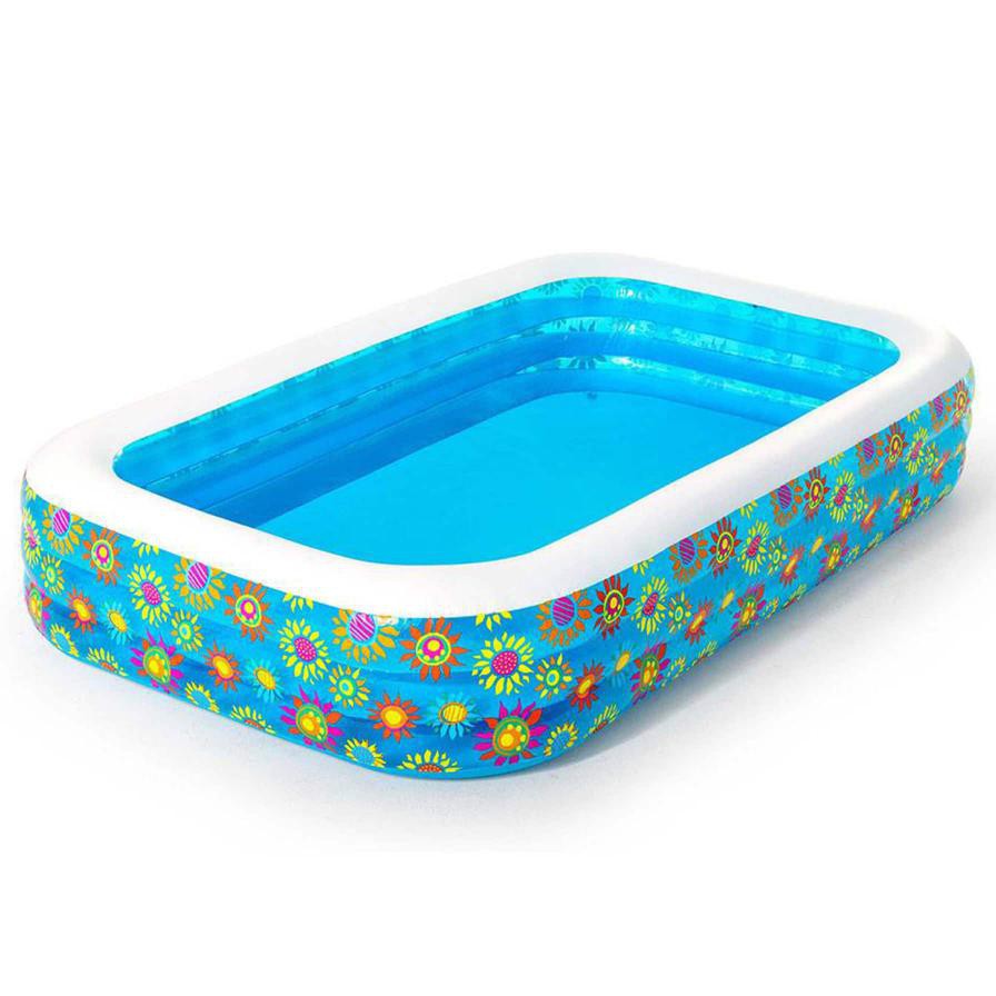 Bestway Pool Splash & Play Inflatable Pool (304 x 182.9 x 55.9 cm, Multicolored)