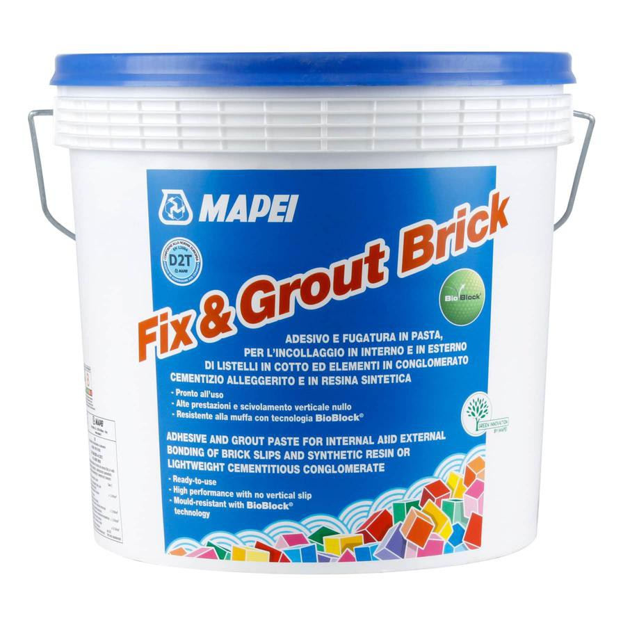 Mapei Fix & Grout Brick Adhesive Paste (12 kg)