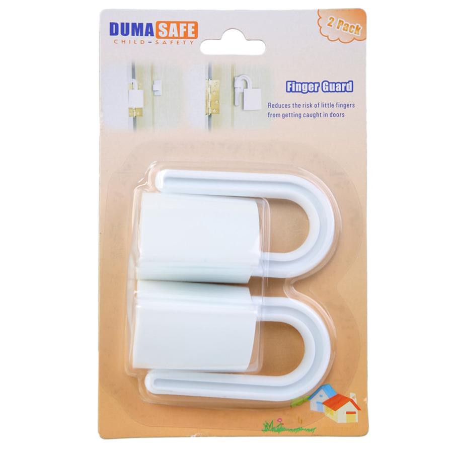 Duma Safe Lock Shape Finger Guard (White)