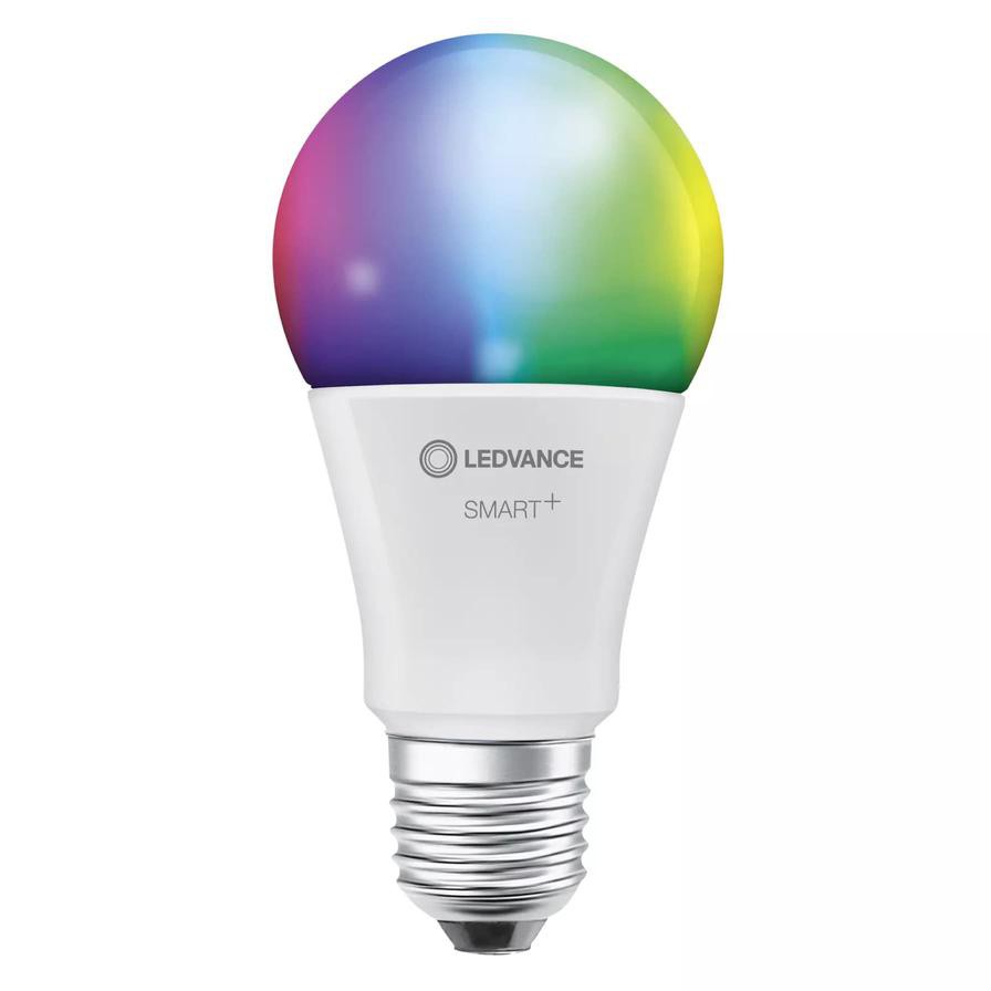 Ledvance Smart+ Wi-Fi Classic E27 LED Light (9 W, RGBW)