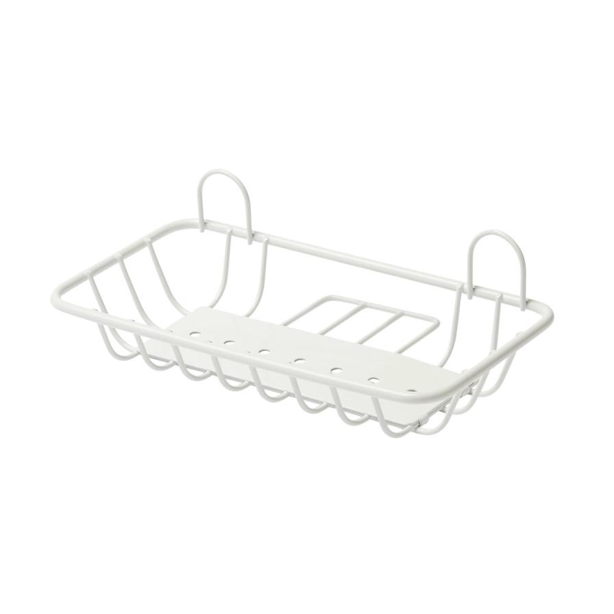 GoodHome Koros Steel Soap Dish (215 x 64.7 x 115.3 mm)