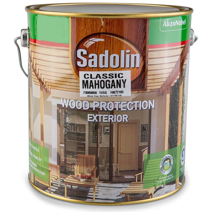 Sadolin Wood Protection Exterior (3.8 L, Classic Mahogany)