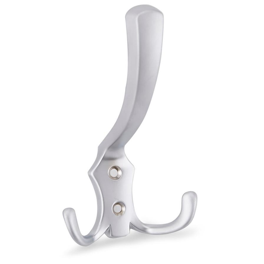 Hettich Chrome Matt Tri Hook (Silver)