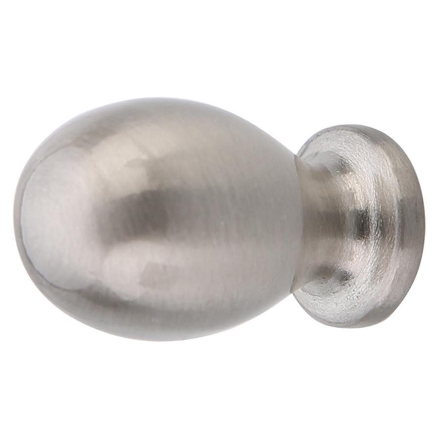 Hettich Nickel-Plated Furniture Knob (15 mm)