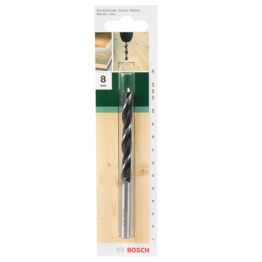 Bosch Brad Point Wood Drill Bit (8 mm)