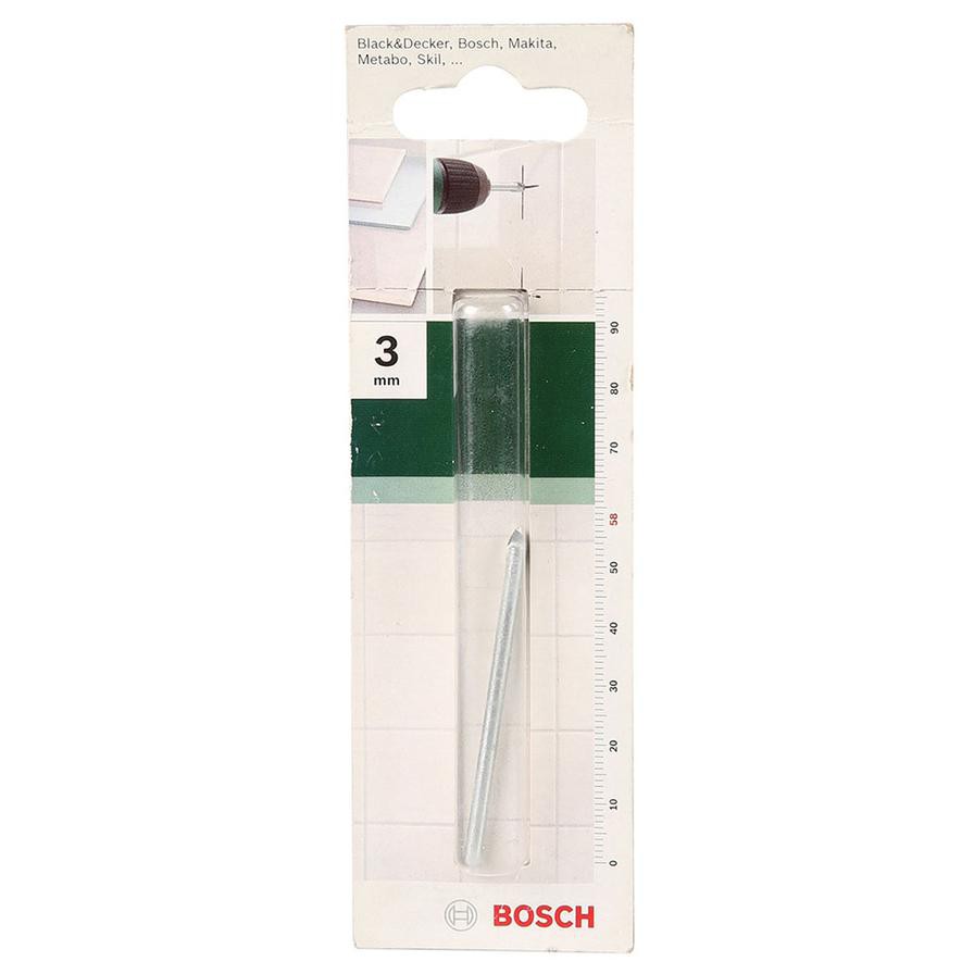 Bosch Glass Driller Bit (3 mm x 65 mm)