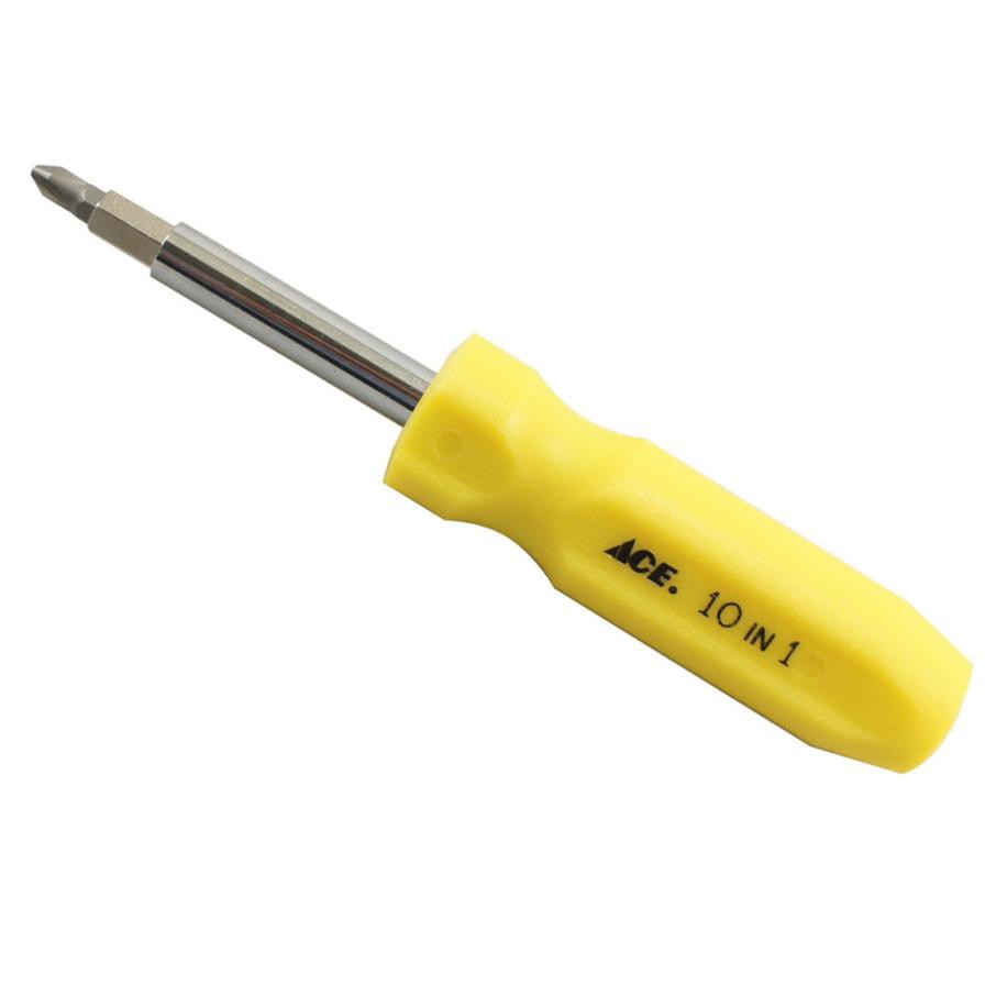 Ace Steel 10-in-1 Screwdriver