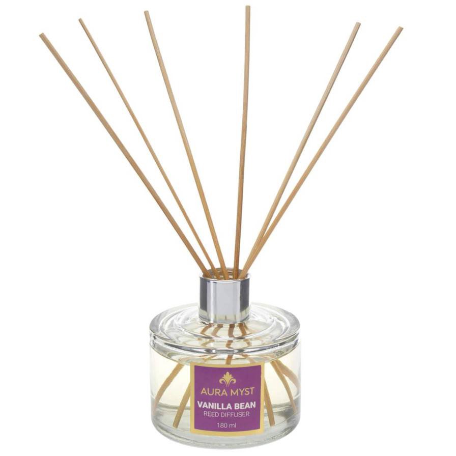 Aura Myst Reed Diffuser (180 ml, Vanilla Bean)