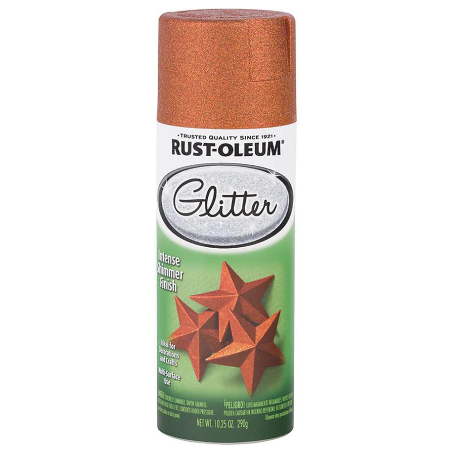 Rust-Oleum Specialty Glitter Spray Paint (290 g, Orange)