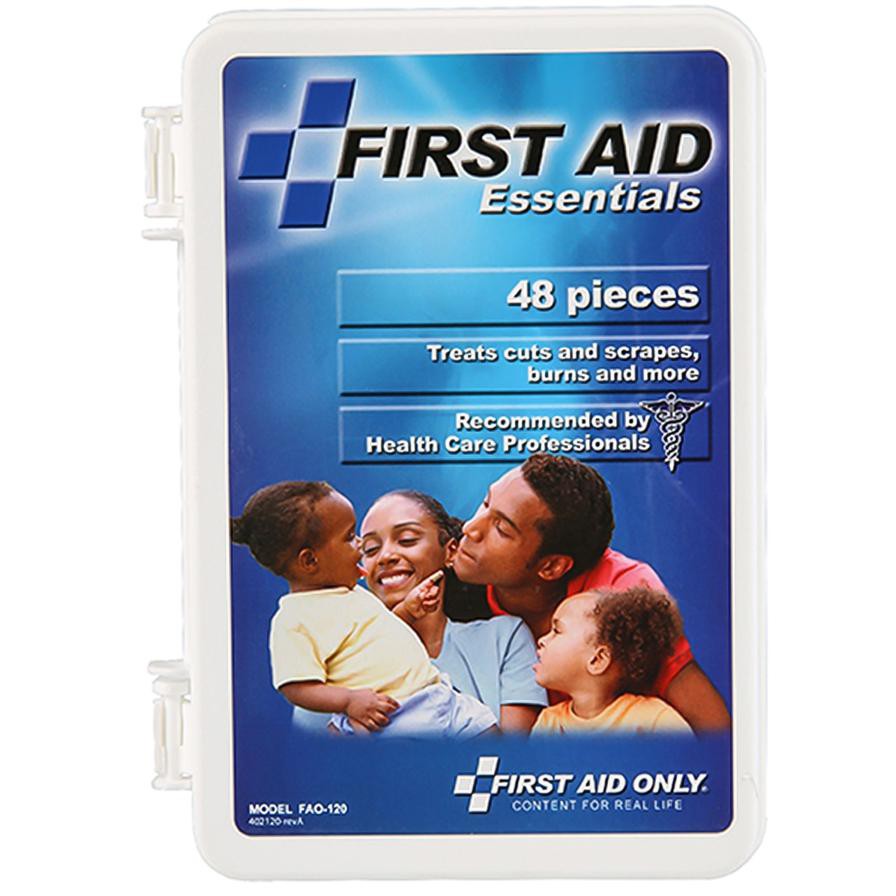 First Aid Only First Aid Kit (Pack of 48, White)