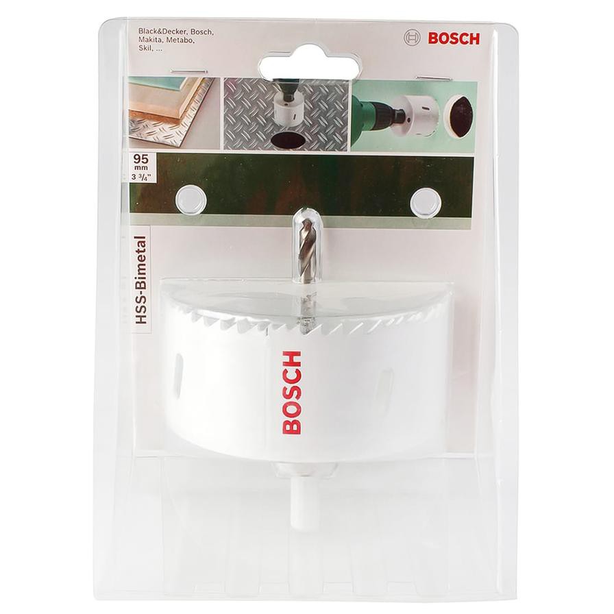 Bosch Bi-Metal Hole Saw (9.5 cm, White)