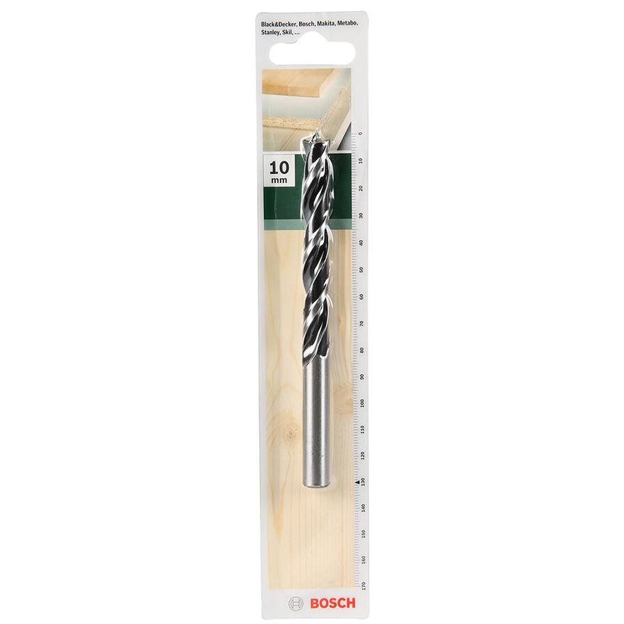 Bosch Brad Point Wood Drill Bit (10 mm x 130 mm)