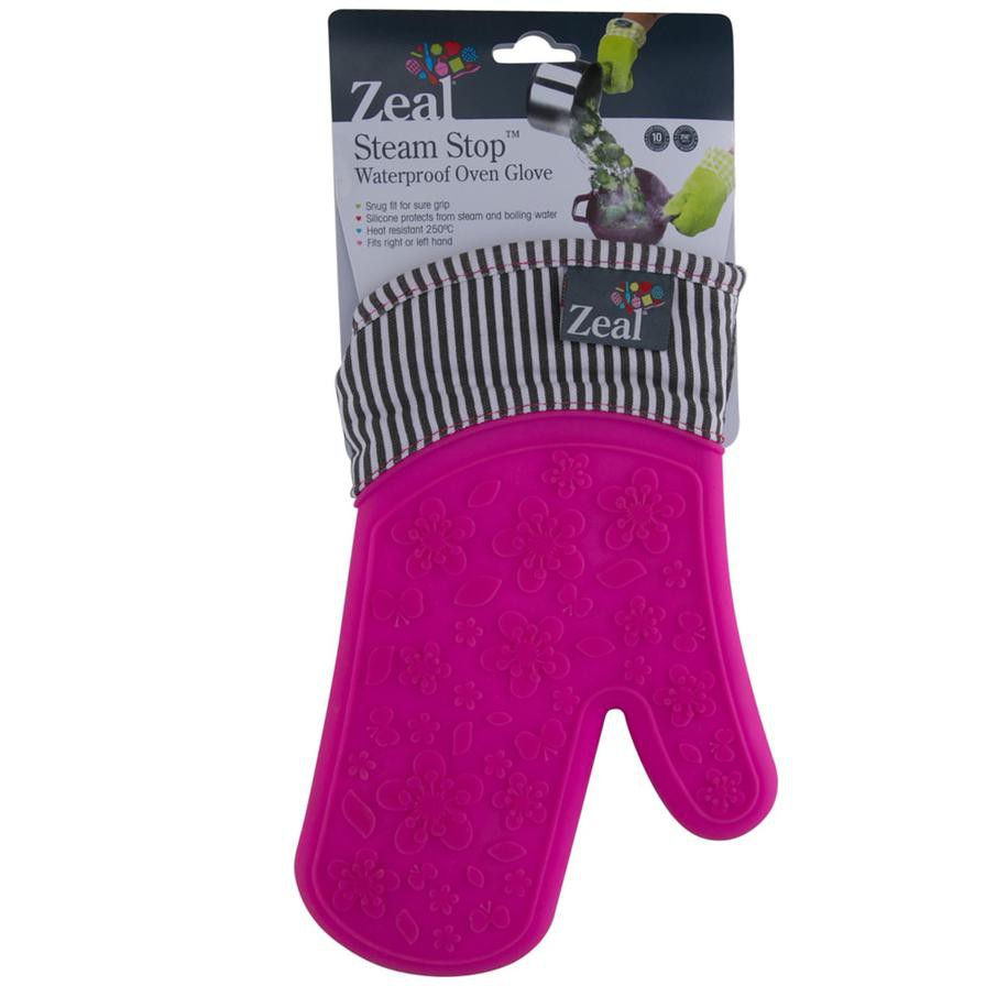 Zeal Stripes Steam Stop Waterproof Oven Glove