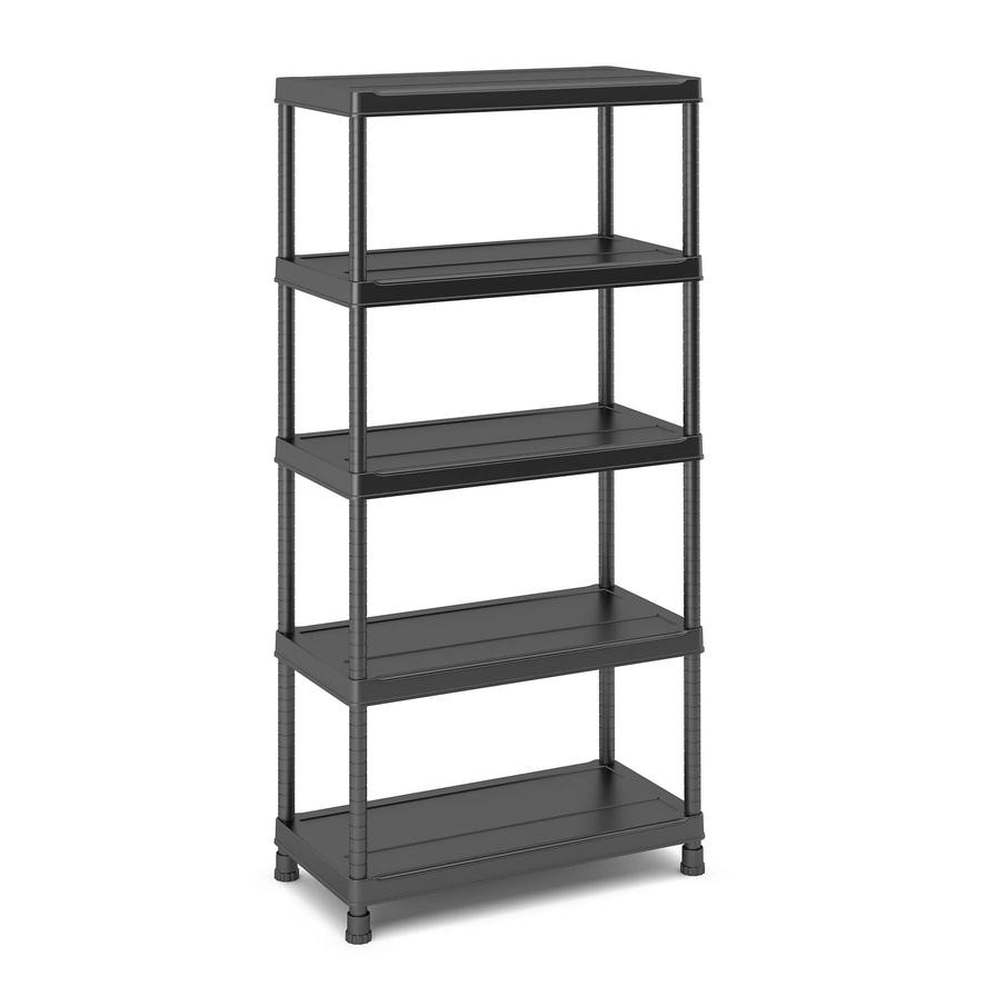 Form Links 5-Tier Polypropylene Shelving Unit (182 x 90 x 45 cm)