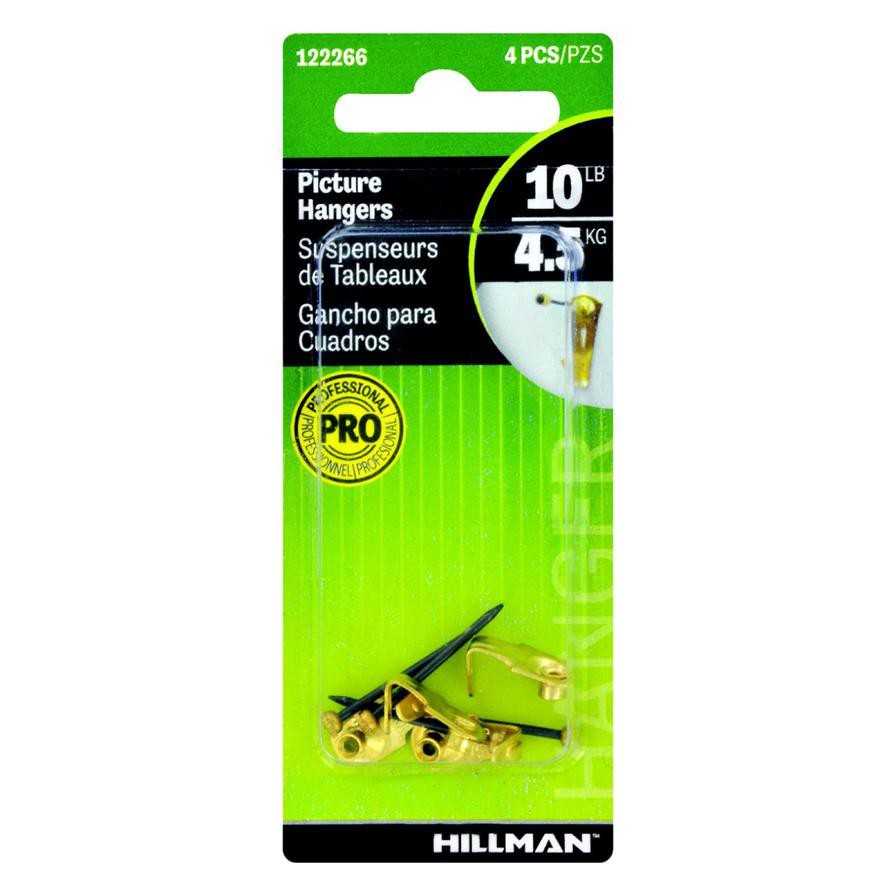 Hillman AnchorWire Classic Steel Picture Hanger Pack (4.5 kg, 4 Pc.)