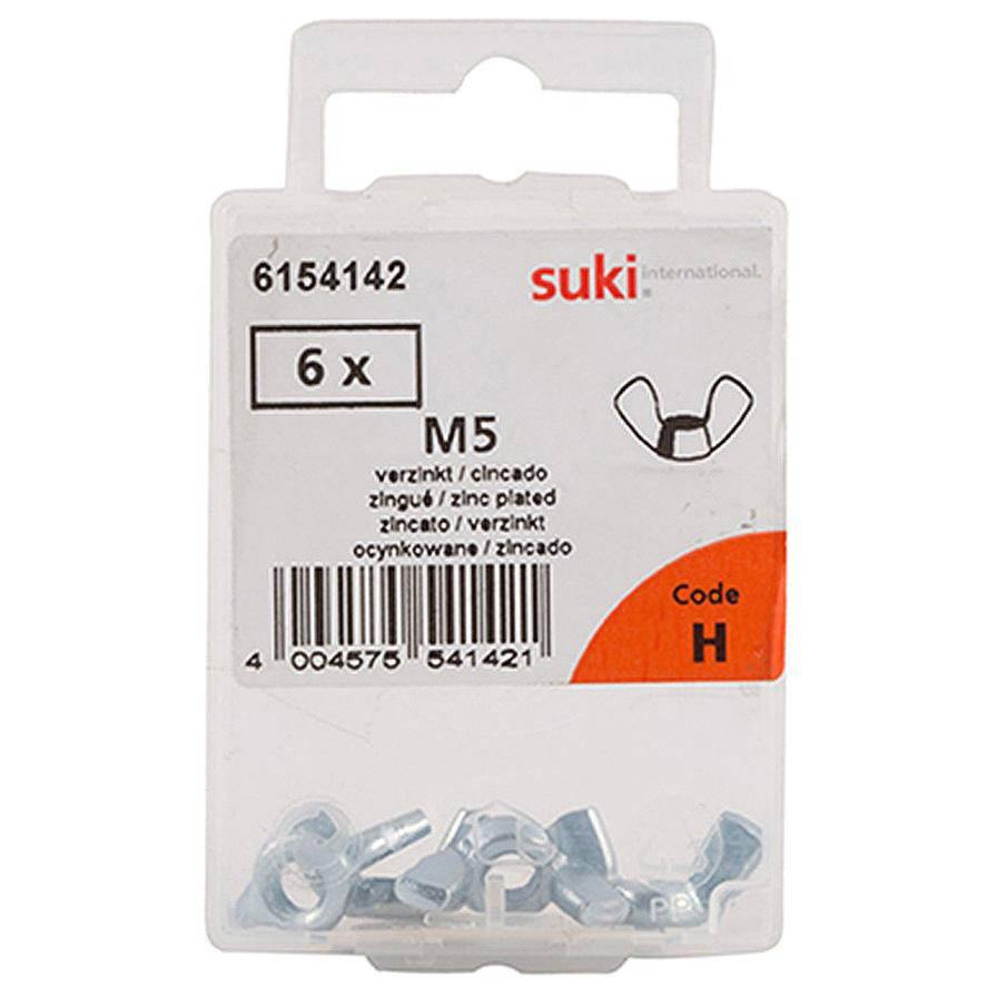 Suki 6154142 M5 Winged Nuts