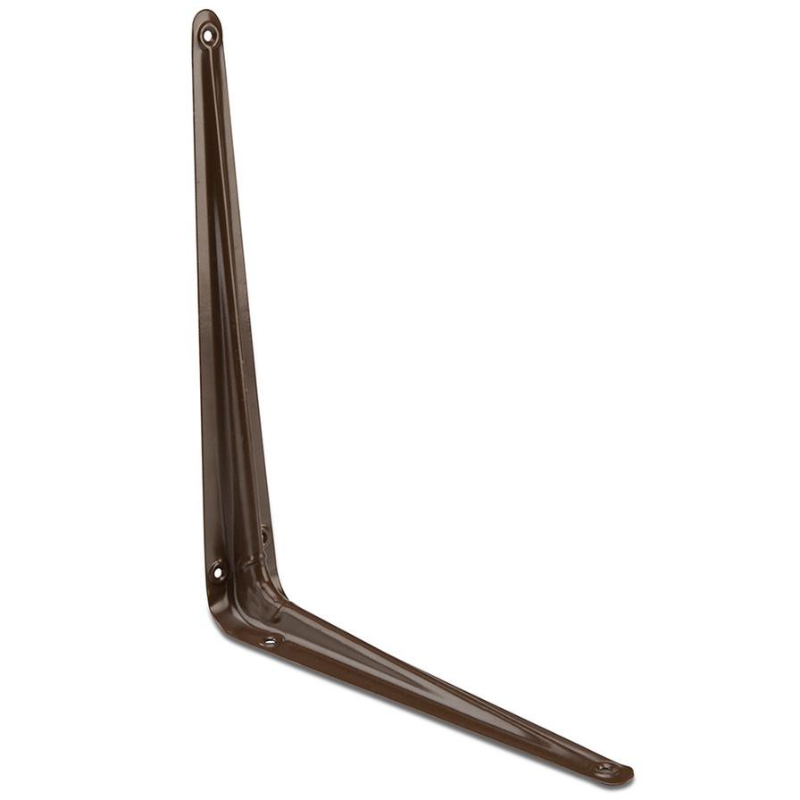 ACE Steel Shelf Bracket (24 x 30 cm, Brown)