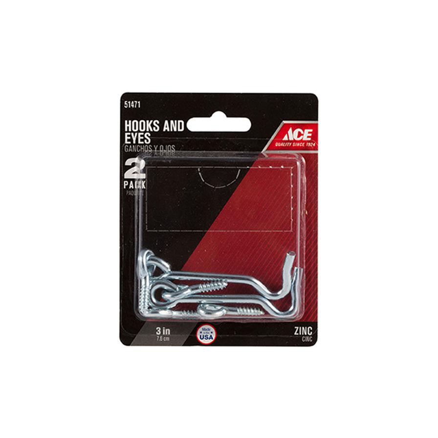 ACE Hook and Eye Set (74 mm, Pack of 2)