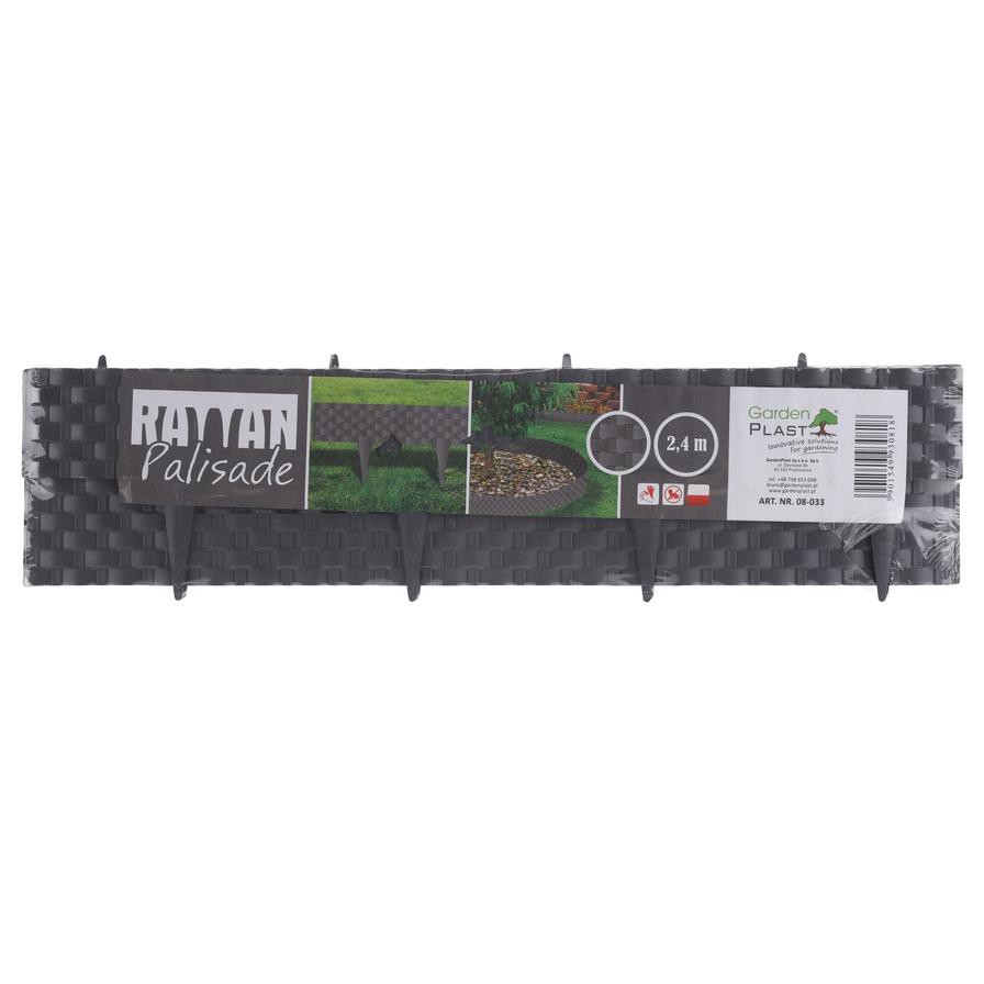 Garden Plast Palisade (3 pcs, 2.4 m, Anthracite)