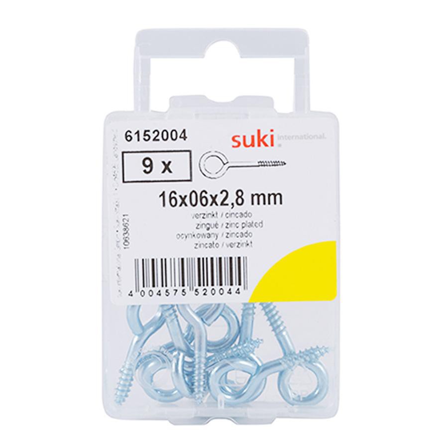 Suki Eye Screws (Pack of 9)