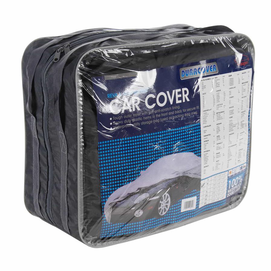 Duracover Reva & Non-Woven Car Cover, Medium (431.8 x 165.1 x 119.38 cm)