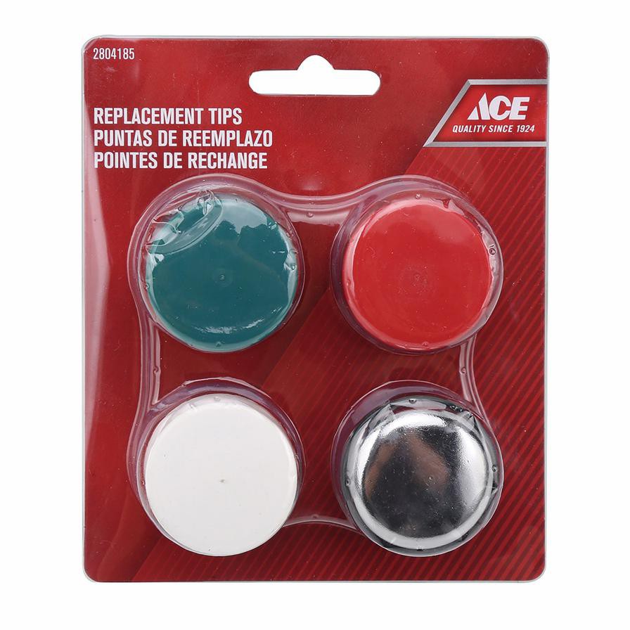 Ace 2-Way Soft Face Hammer Replaceable Tip Pack (4 Pc.)